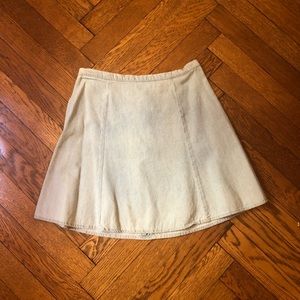 American Apparel Denim Skirt